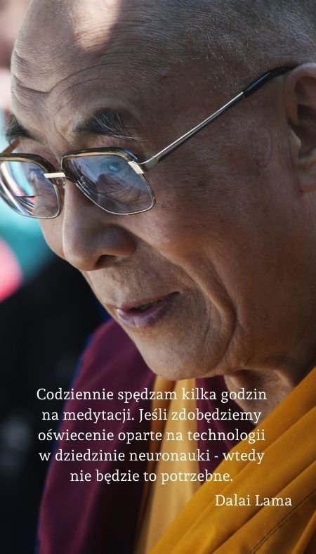 dalai lama neurobiologia medytacja, neuromedytacja, Gdańsk